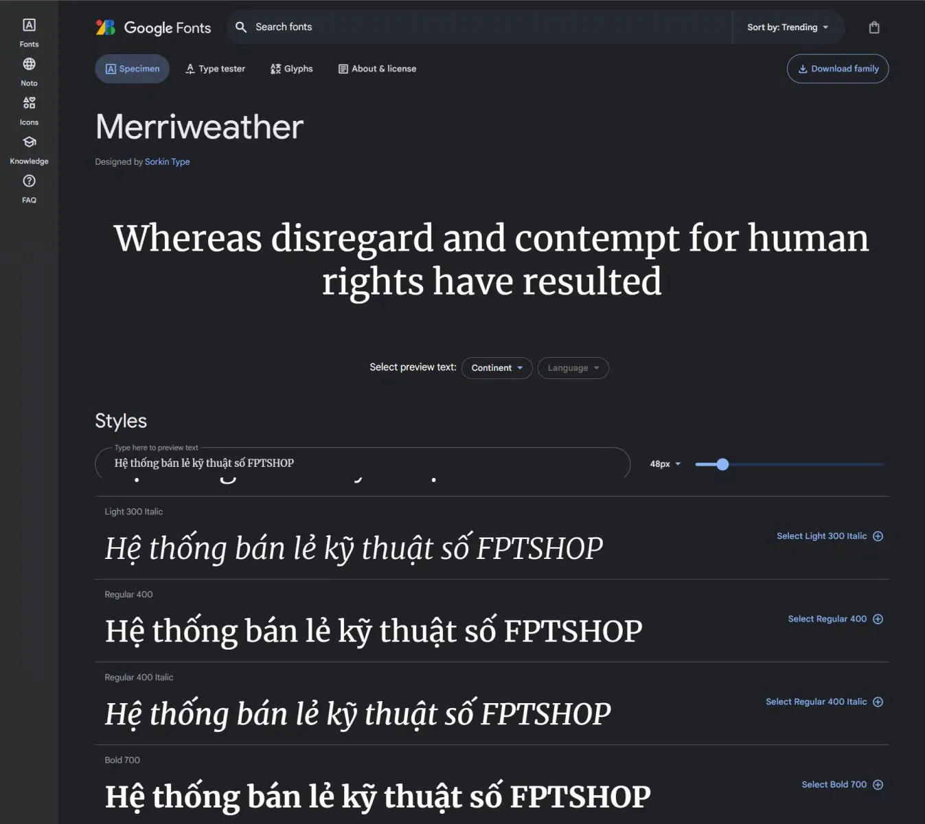 Tải bộ Google fonts tiếng Việt đa dụng, phổ biến dành cho tất cả người dùng