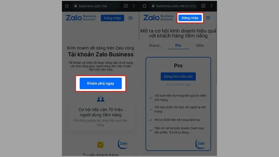 Tài khoản Business Zalo là gì? Cách đăng ký thế nào? Phí đăng ký bao nhiêu?