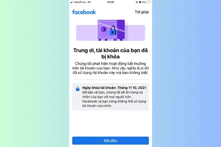 Tài khoản Facebook bị khóa phải làm sao? Cách mở khóa tài khoản Facebook bị vô hiệu hóa tỷ lệ thành công 99%