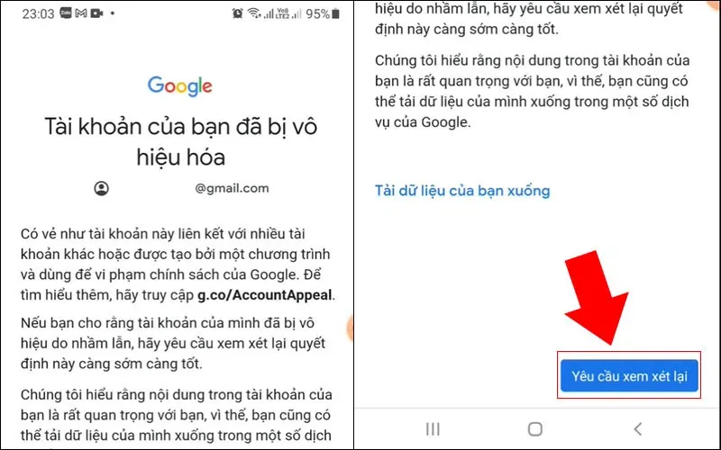 Tài khoản Google bị vô hiệu hóa làm cách nào để khắc phục? Gợi ý cách lấy lại tài khoản Google