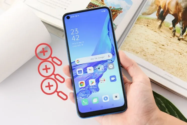 Tại sao điện thoại OPPO tự phóng to màn hình? Khắc phục thế nào?