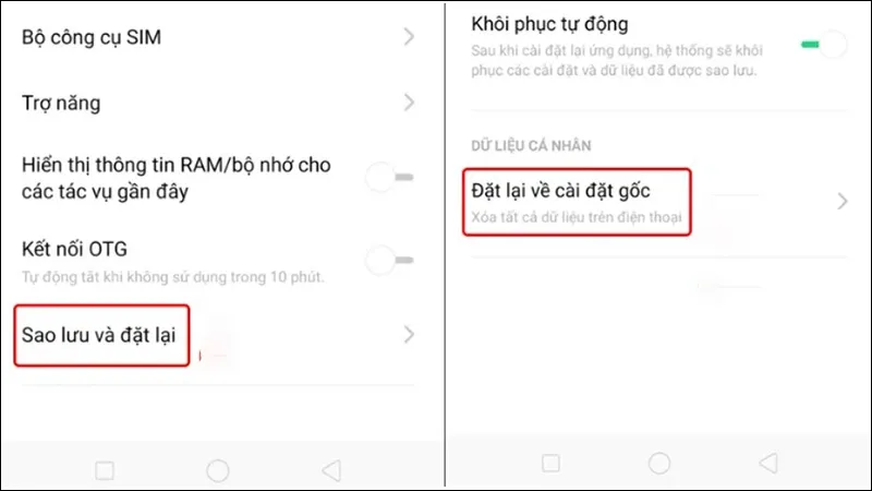 Tại sao điện thoại OPPO tự phóng to màn hình? Khắc phục thế nào?