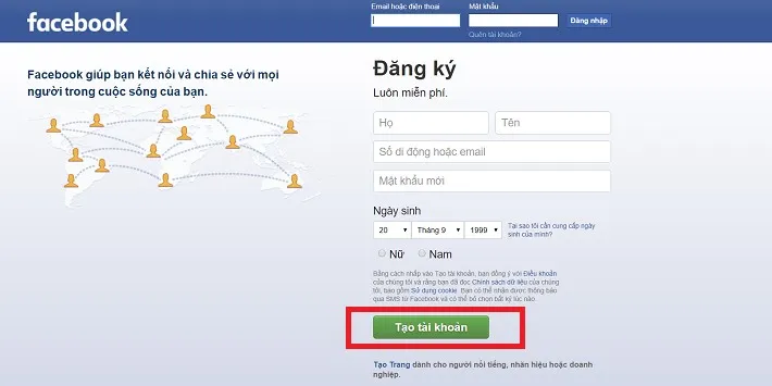 Tại sao không đăng ký được Facebook, nguyên nhân và cách khắc phục