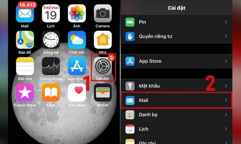 Tạo email trên điện thoại iPhone đơn giản, nhanh chóng khi thực hiện theo hướng dẫn sau