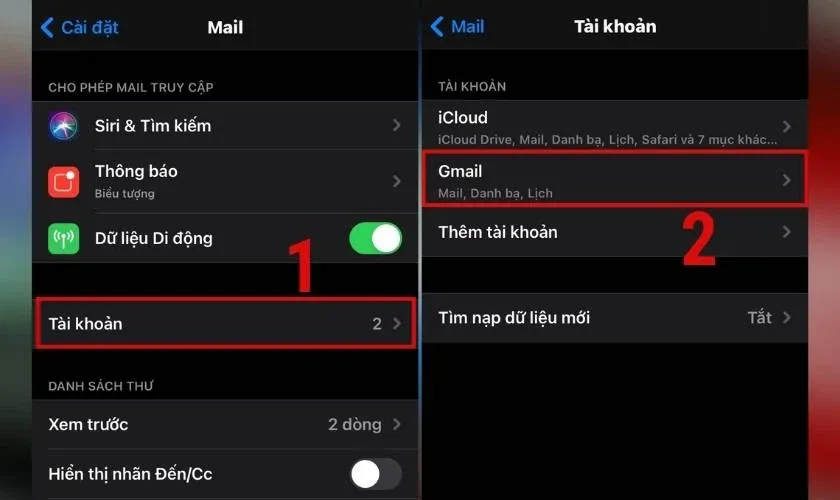 Tạo email trên điện thoại iPhone đơn giản, nhanh chóng khi thực hiện theo hướng dẫn sau