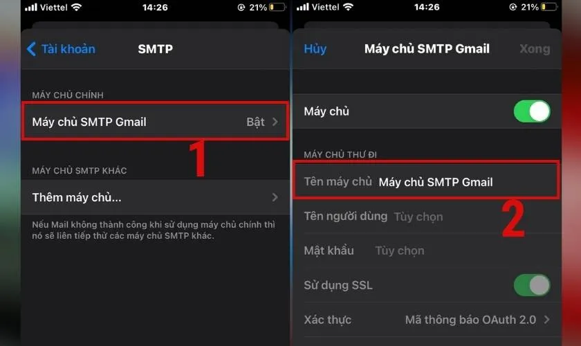 Tạo email trên điện thoại iPhone đơn giản, nhanh chóng khi thực hiện theo hướng dẫn sau