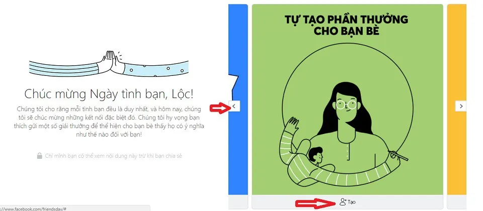 Tạo video ngày tình bạn, review lại những khoảnh khắc đẹp với bạn bè trên Facebook