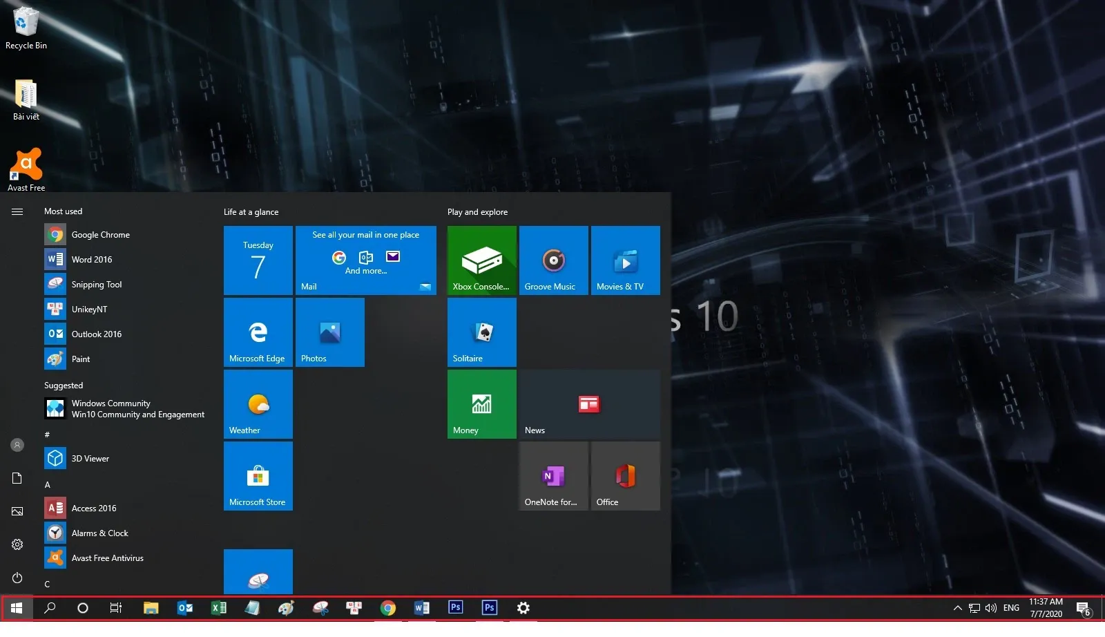 Taskbar là gì? Vài cách tận dụng hiệu quả thanh Taskbar của Windows 10