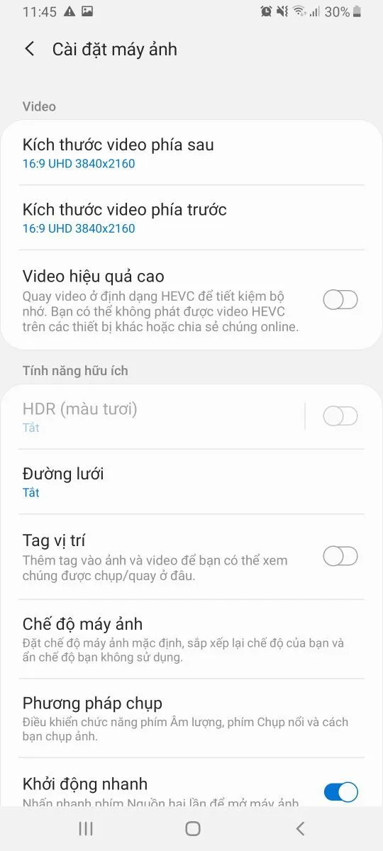 Tất tần tật những tính năng hay trên camera của Galaxy A80