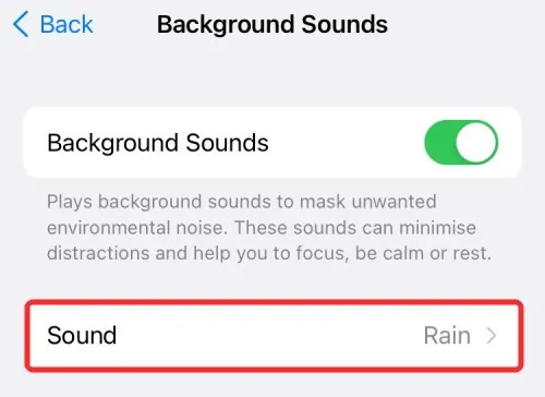 Tất tần tật về cách sử dụng Background Sounds trên iOS 15