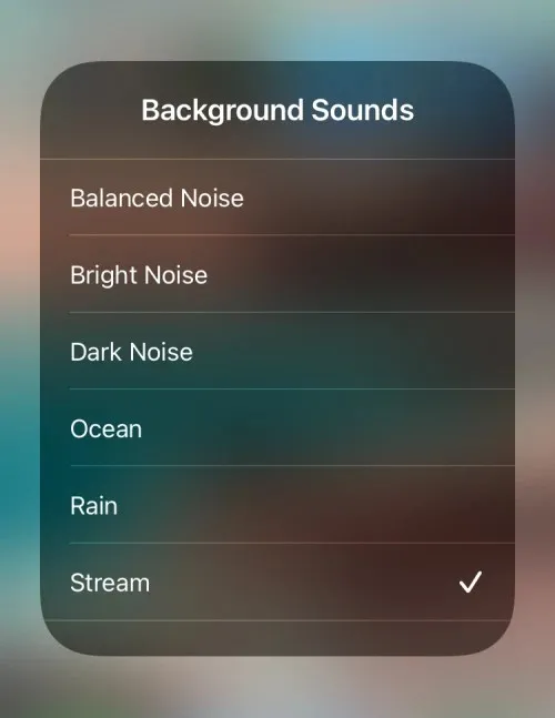 Tất tần tật về cách sử dụng Background Sounds trên iOS 15