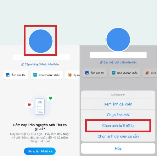 Tham khảo ngay cách đổi ảnh đại diện trên Zalo chỉ mình tôi