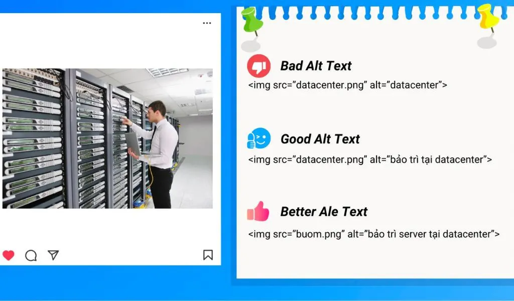 Thẻ Alt là gì? Tầm quan trọng và cách viết Alt Text chuẩn SEO lọt top tìm kiếm Google