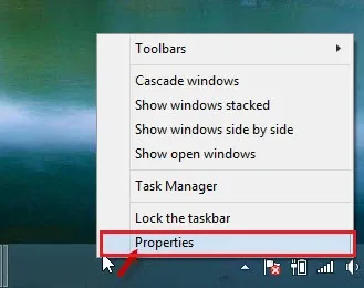 Thu gọn các biểu tượng trên thanh taskbar của windows 8 và 10