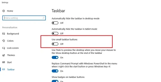 Thu gọn các biểu tượng trên thanh taskbar của windows 8 và 10