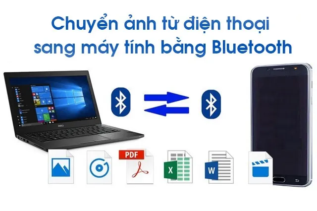 Thử ngay cách chuyển ảnh từ điện thoại sang máy tính bằng Bluetooth