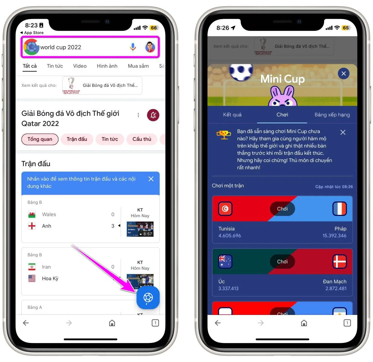 Thử tài làm cầu thủ World Cup với game nhỏ từ Google