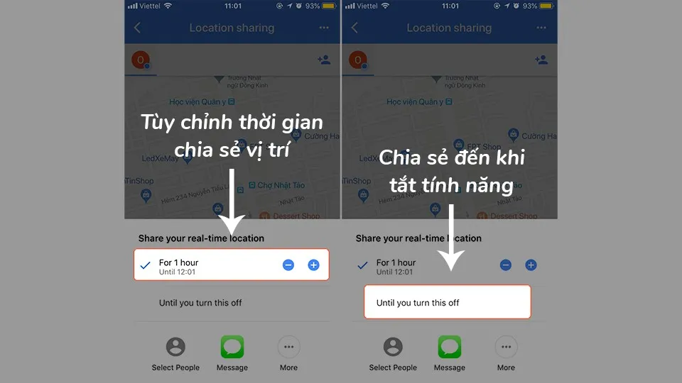 [Thủ thuật] Cách chia sẻ vị trí trên Google Maps và theo dõi thời gian thực