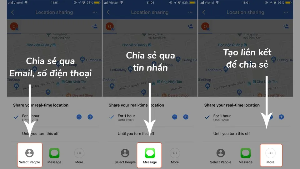 [Thủ thuật] Cách chia sẻ vị trí trên Google Maps và theo dõi thời gian thực