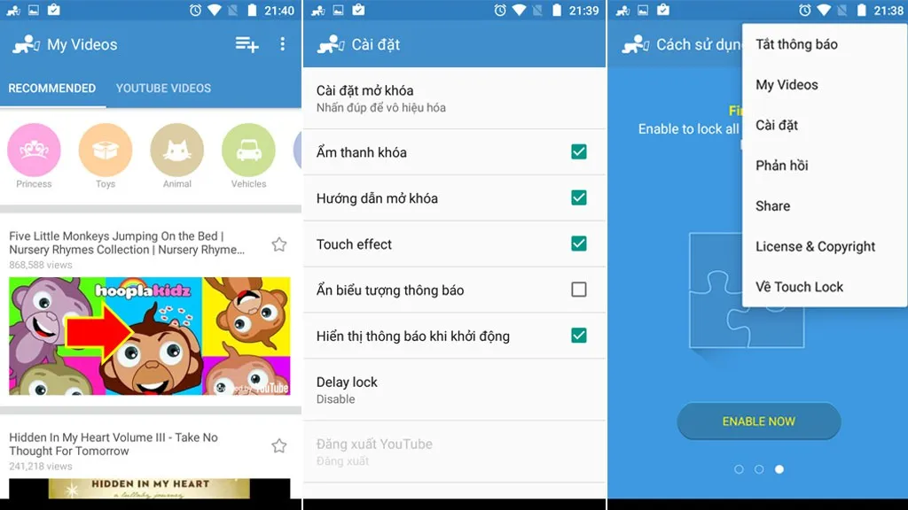 Thủ thuật giới hạn phạm vi thao tác trên màn hình Android