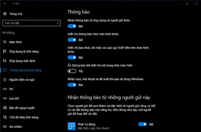 Thủ thuật giúp hệ thống Windows 10 vận hành tốt hơn (Phần 1)