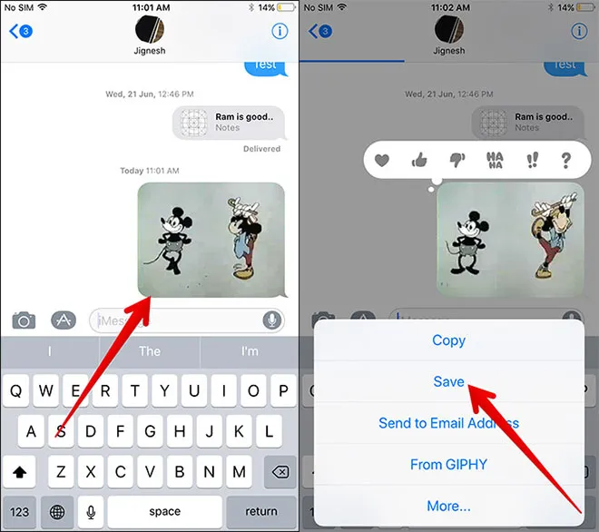 Thủ thuật hay trên iOS 11: lưu ảnh GIF trên iPhone, iPad