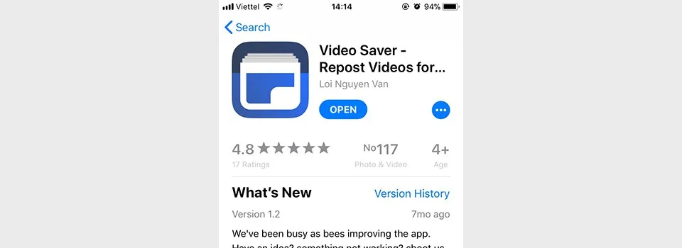 [Thủ thuật] Hướng dẫn tải video về iPhone từ Facebook một cách đơn giản!