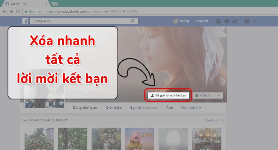 [Thủ thuật] Hướng dẫn xóa nhanh tất cả lời kết bạn đã gửi đi trên Facebook trong nửa nốt nhạc!