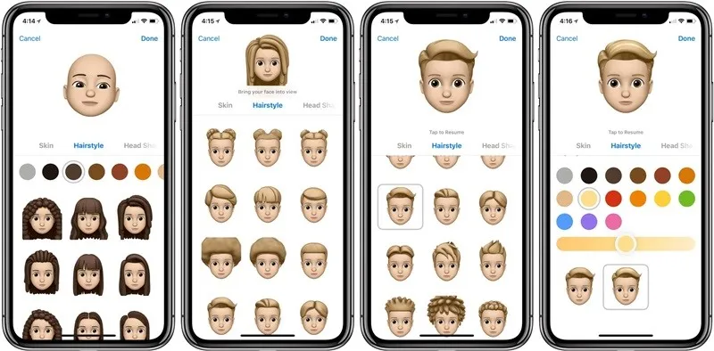 Thủ thuật iOS 12: Cách dùng Memoji trên iPhone X