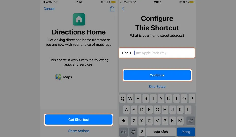 [Thủ thuật iOS] Tìm đường về nhà nhanh chóng với Siri Shortcuts