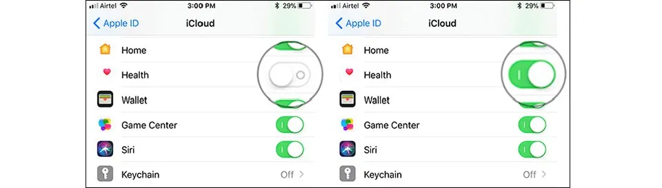 Thủ thuật iPhone, iPad: Đồng bộ hóa dữ liệu Y tế iCloud trong iOS 11