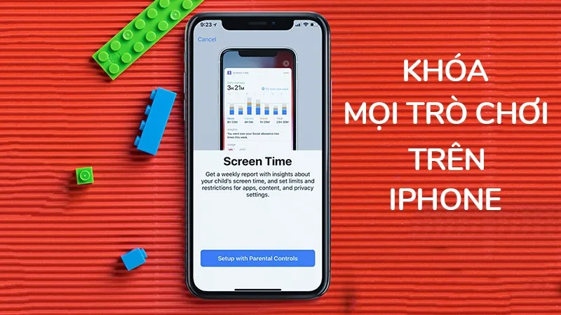 [Thủ thuật] Khóa toàn bộ game, ứng dụng mạng xã hội trên iPhone