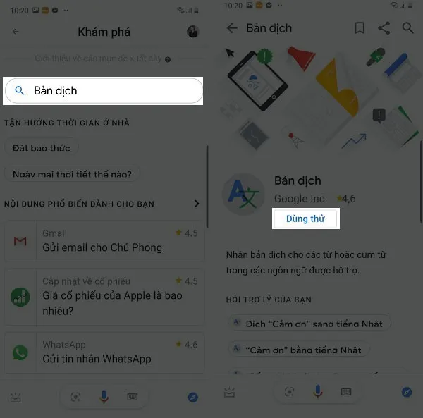 Thủ thuật kích hoạt chế độ dịch “xịn xò” bằng giọng nói trên Google Assistant