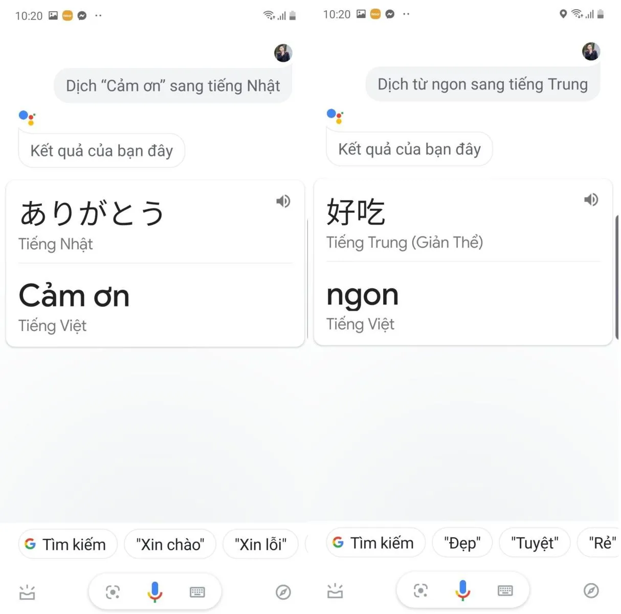 Thủ thuật kích hoạt chế độ dịch “xịn xò” bằng giọng nói trên Google Assistant