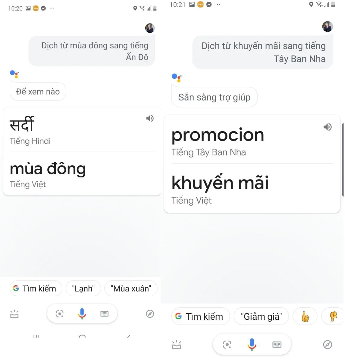 Thủ thuật kích hoạt chế độ dịch “xịn xò” bằng giọng nói trên Google Assistant