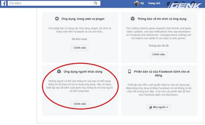 [Thủ thuật] Kiểm tra và vô hiệu hóa khả năng truy cập thông tin cá nhân của ứng dụng bên thứ ba trên Facebook