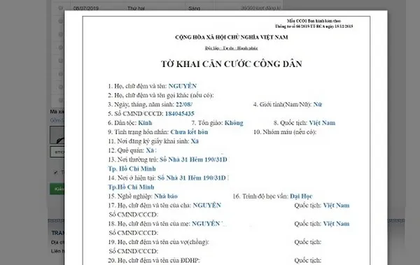 Thủ thuật làm thẻ căn cước công dân Online tại nhà để tiết kiệm thời gian đi lại