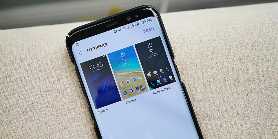 [Thủ thuật] Một số tùy chỉnh đơn giản mang lại giao diện đẹp hơn trên Galaxy S8, S9, A8, Note8!