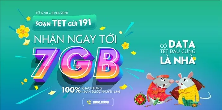 Thủ thuật nhận Data 4G của Viettel lì xì Xuân Canh Tý