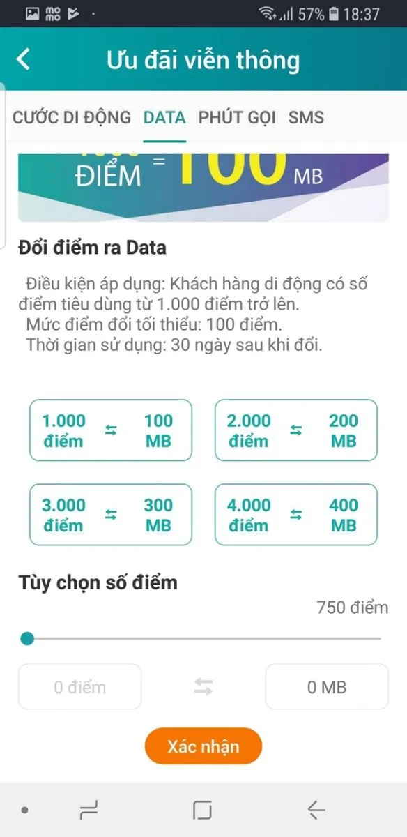 Thủ thuật nhận miễn phí data, phút gọi, SMS từ Viettel