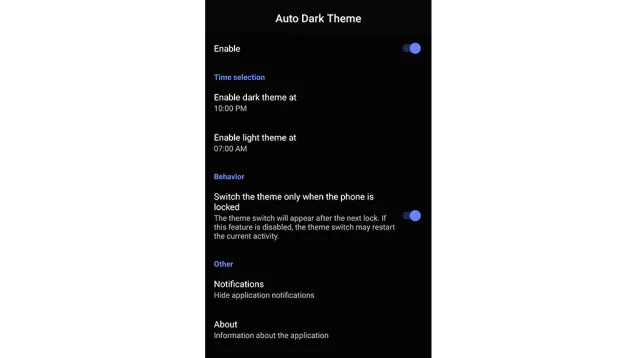 Thủ thuật sử dụng Dark Mode trong Android 10 theo thời gian định sẵn