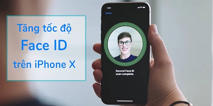 Thủ thuật tăng tốc độ mở khóa Face ID cho iPhone X