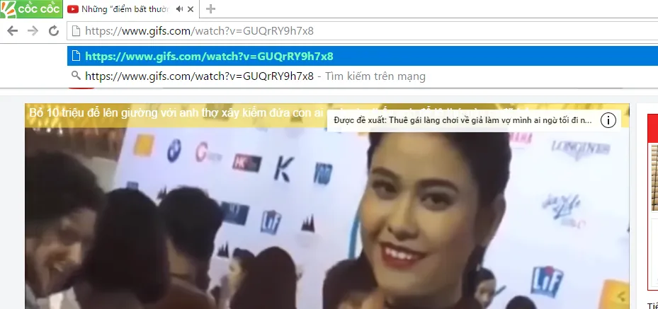 Thủ thuật tạo ảnh động GIF từ clip Youtube đơn giản