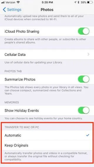 Thủ thuật thiết lập camera cho iOS 11 bạn không được bỏ qua