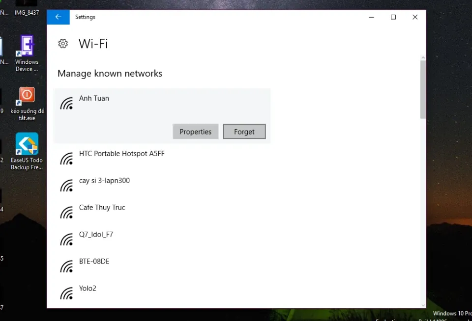 Thủ thuật thiết lập ưu tiên kết nối WiFi trên Windows 10