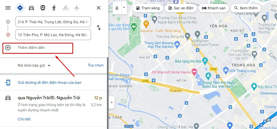 Thủ thuật xuất bản đồ từ Google Maps để điều hướng trên ứng dụng khác