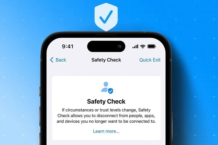 Thực hiện ngay cách bật Kiểm tra an toàn trên iPhone để tăng cường tính an toàn cho thông tin cá nhân