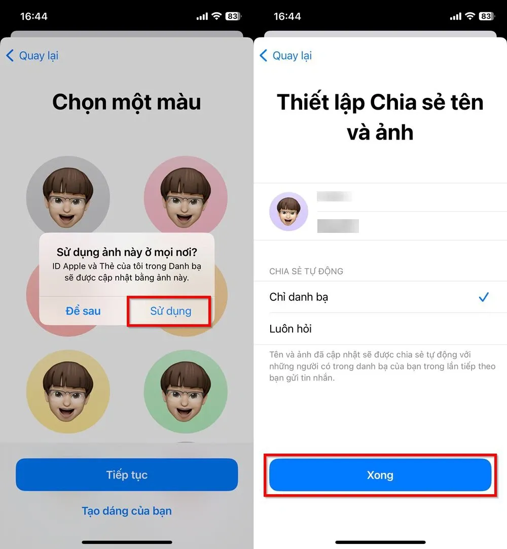 Thực hiện ngay cách đặt Memoji làm avatar Apple ID trên iPhone vô cùng độc đáo