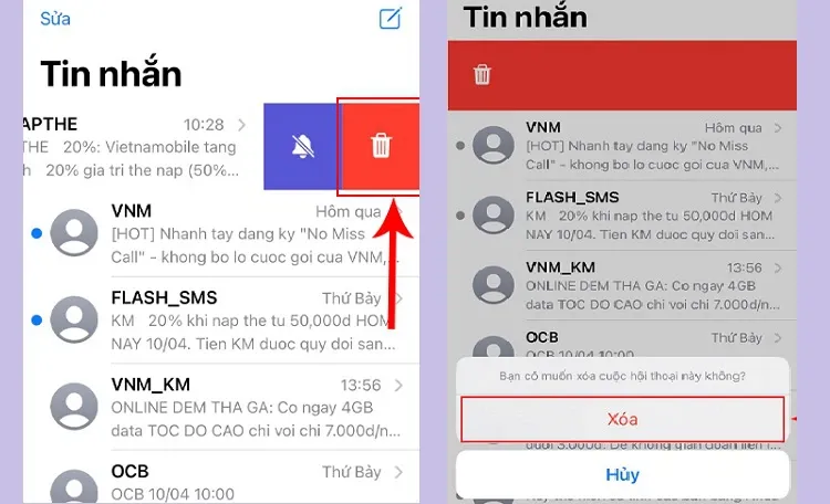 Tiết lộ 3 cách xoá tin nhắn trên iPhone nhanh gọn lẹ, ai cũng làm theo được