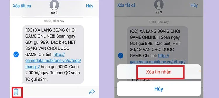 Tiết lộ 3 cách xoá tin nhắn trên iPhone nhanh gọn lẹ, ai cũng làm theo được